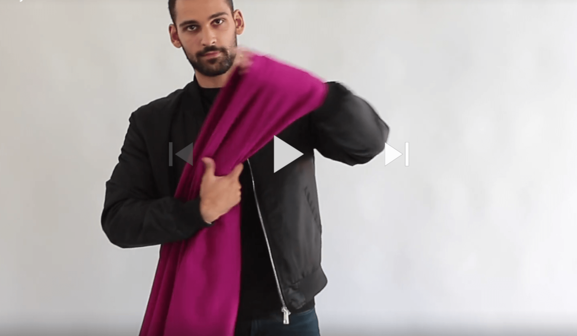 How to wear a scarf - Men: French, Parisian, Snug Tug, Hoxton or Chelsea Knot - likemary