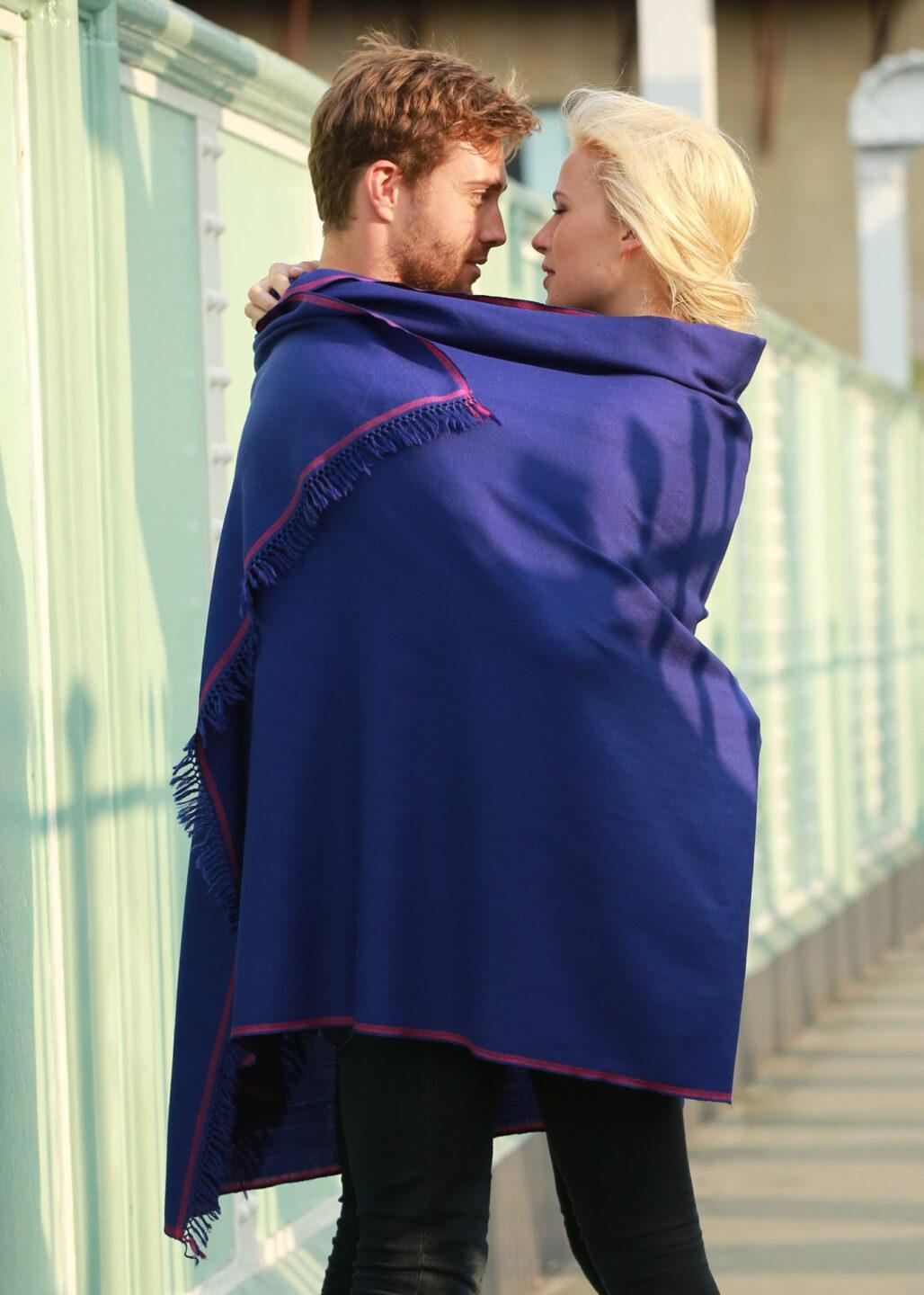 Cesco Wrap Me Up in Love Merino Throw Blanket - likemary