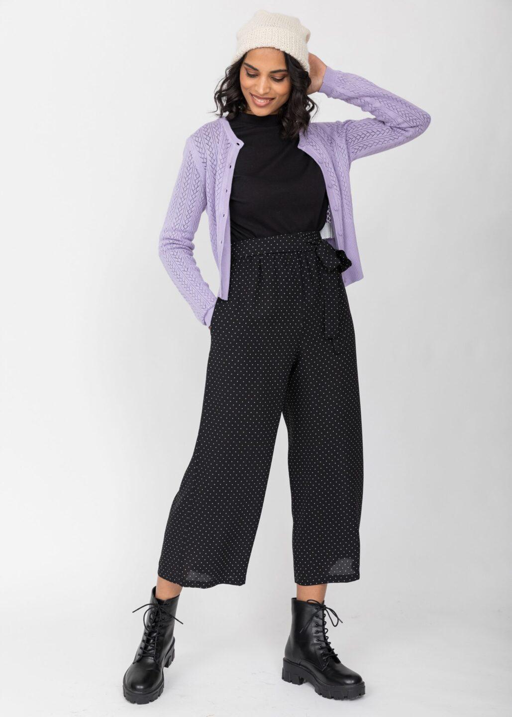 Cream Merino Wool Slouchy Beanie - Ethically Handmade - likemary