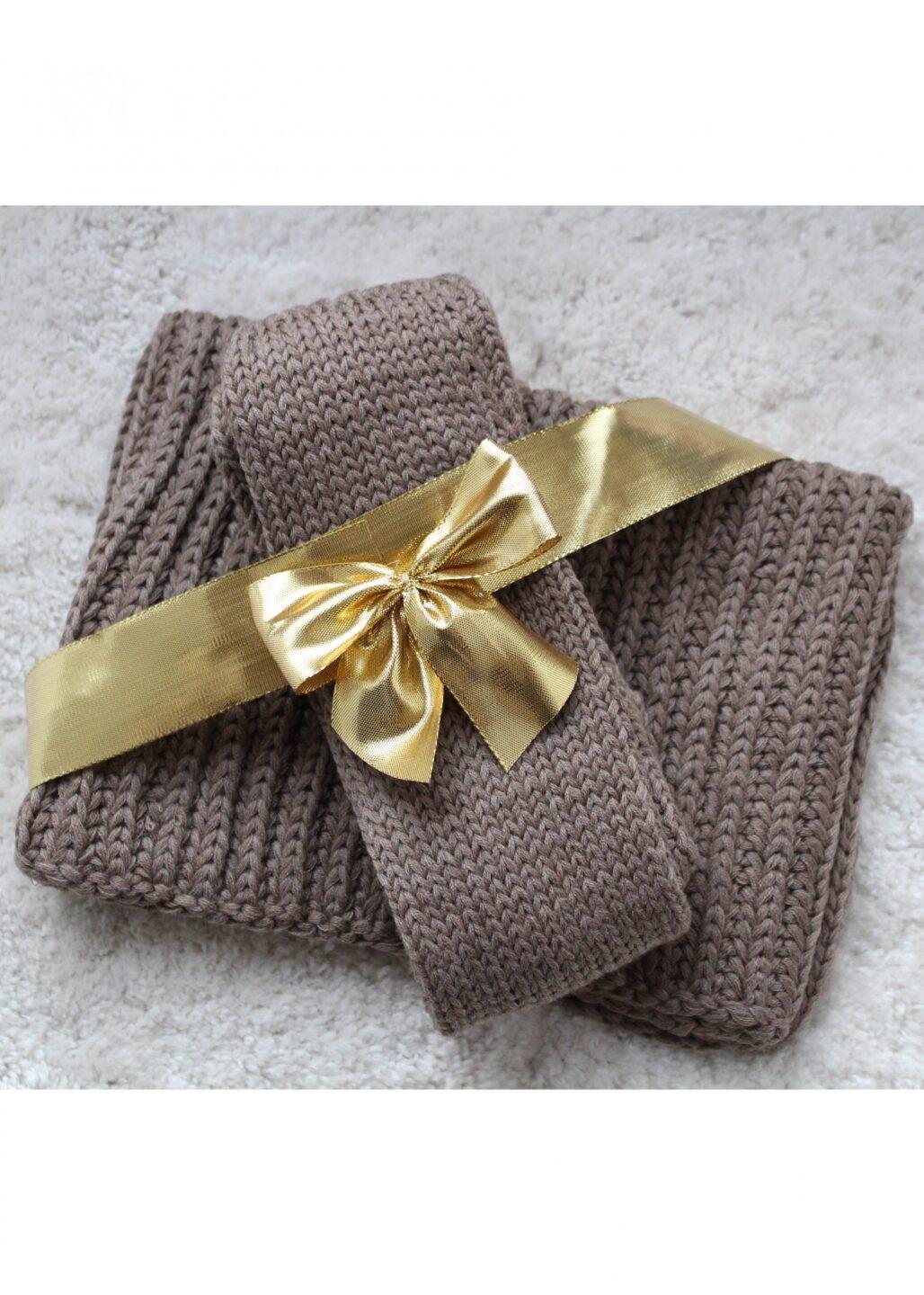 Ethically Made Merino Wool Long Fingerless Gloves in Mocha Brown - likemary