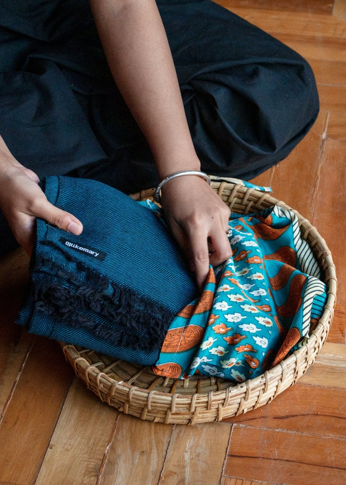 Pashmina Shawl – Oversized Wool Blanket Scarf Teal Blue - likemary