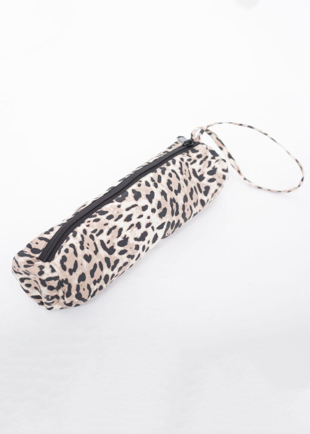 Reclaimed Cotton Multi - Wear Bag in Leopard Print - likemary