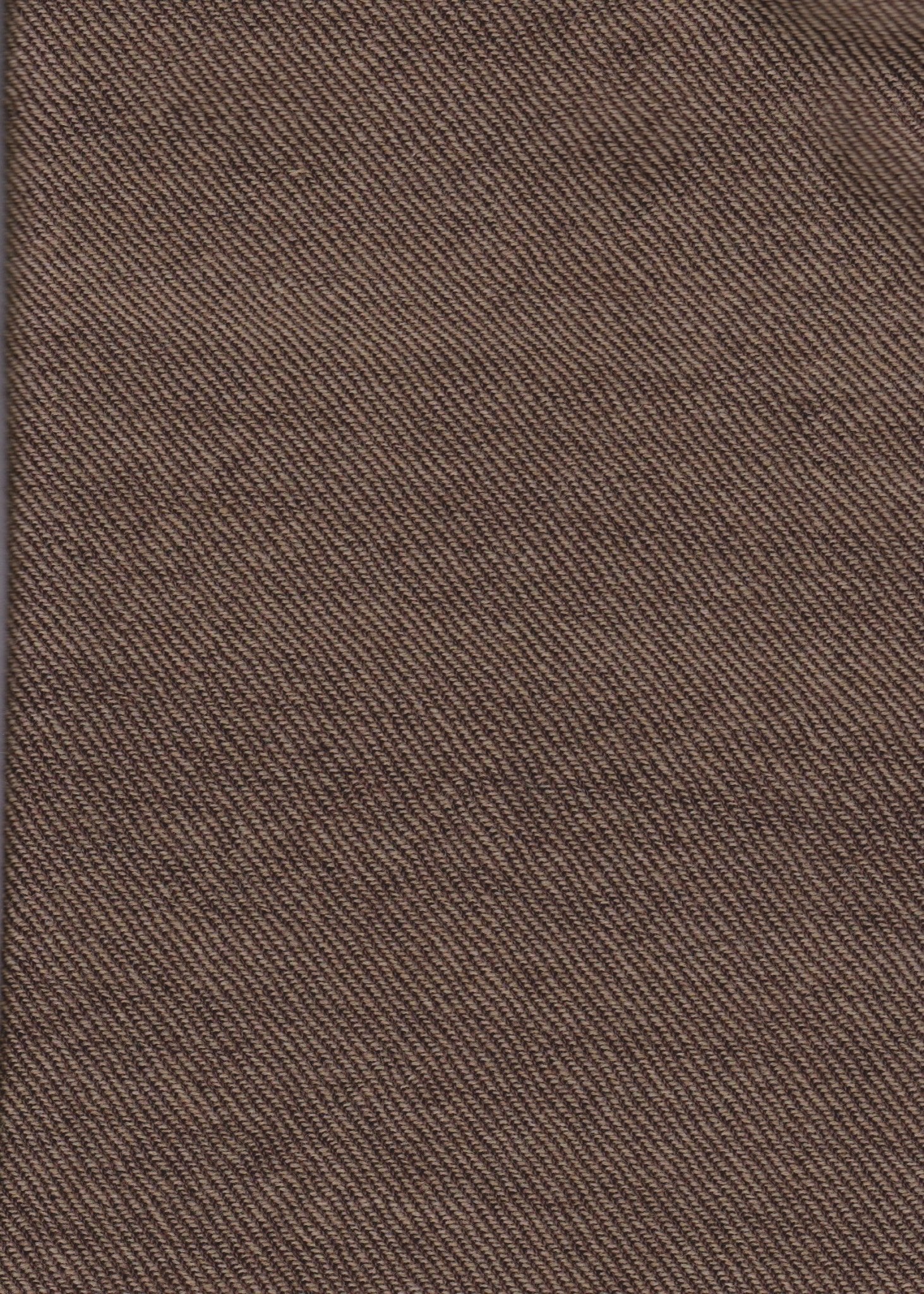Brown Merino Wool Shawl Scarf in Twill Mix - likemary