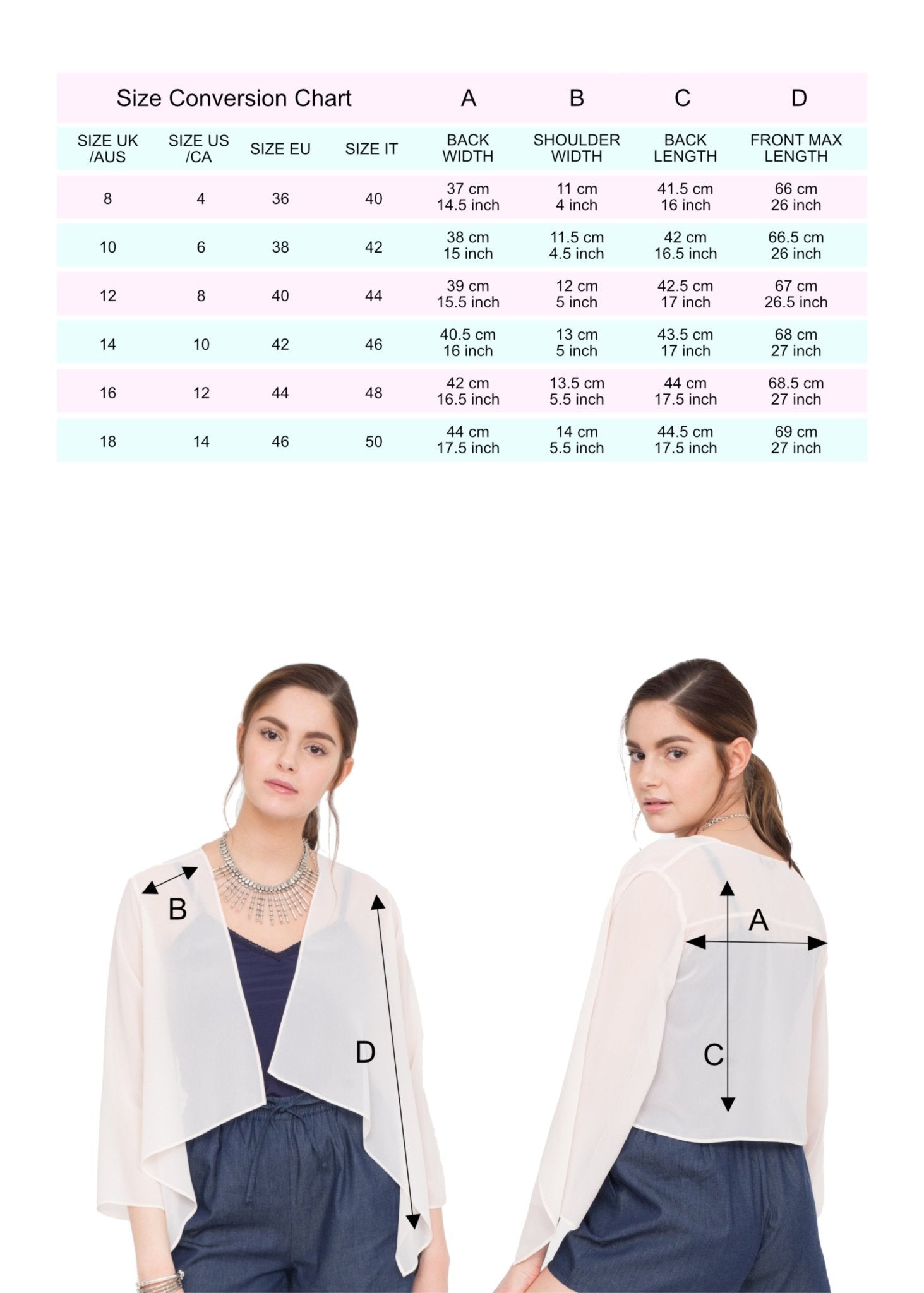 Sheer Chiffon Shrug Bolero Blush Pink - likemary